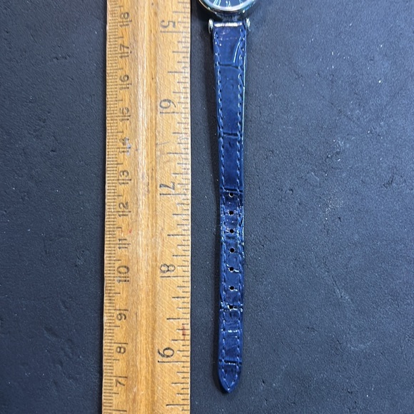 Marks & Spencer petite Blue Fashion Quartz Ladies Watch- Fresh Battery - Picture 5 of 8